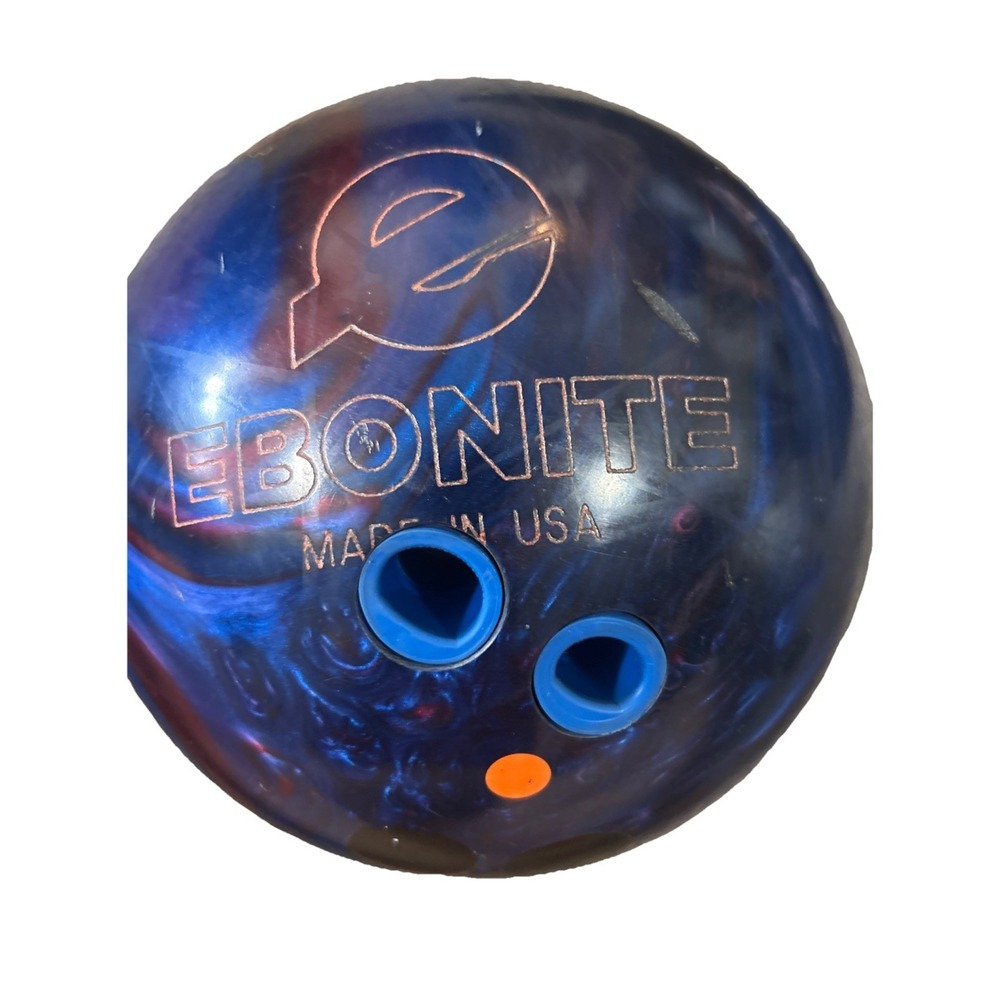 GAME BREAKER 2 PHENOM PEARL 15 LB USED BOWLING BALL Drilled